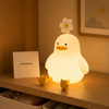 Duck LED Night Light – USB Rechargeable Silicone Lamp