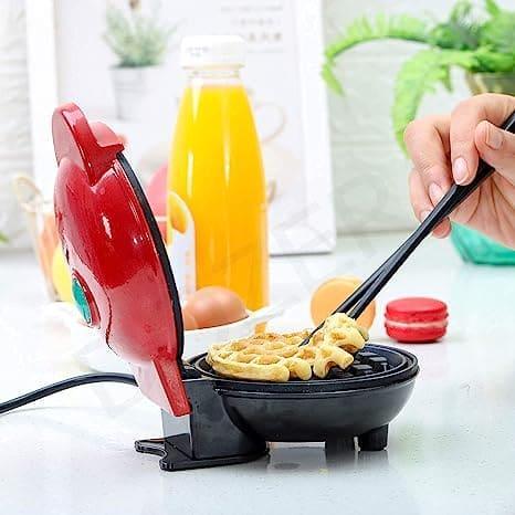 Mini Waffle Maker - Compact and Easy-to-Use for Quick Breakfasts - Clarify.pk