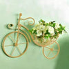 Bicycle Design Wall Basket – Premium Vintage Metal Planter & Storage Riser (Without Flowers)