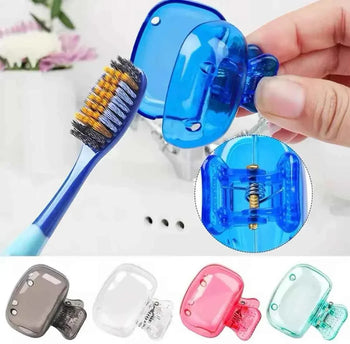 Portable Toothbrush Cover - Travel-Friendly Dental Hygiene Solution - Clarify.pk