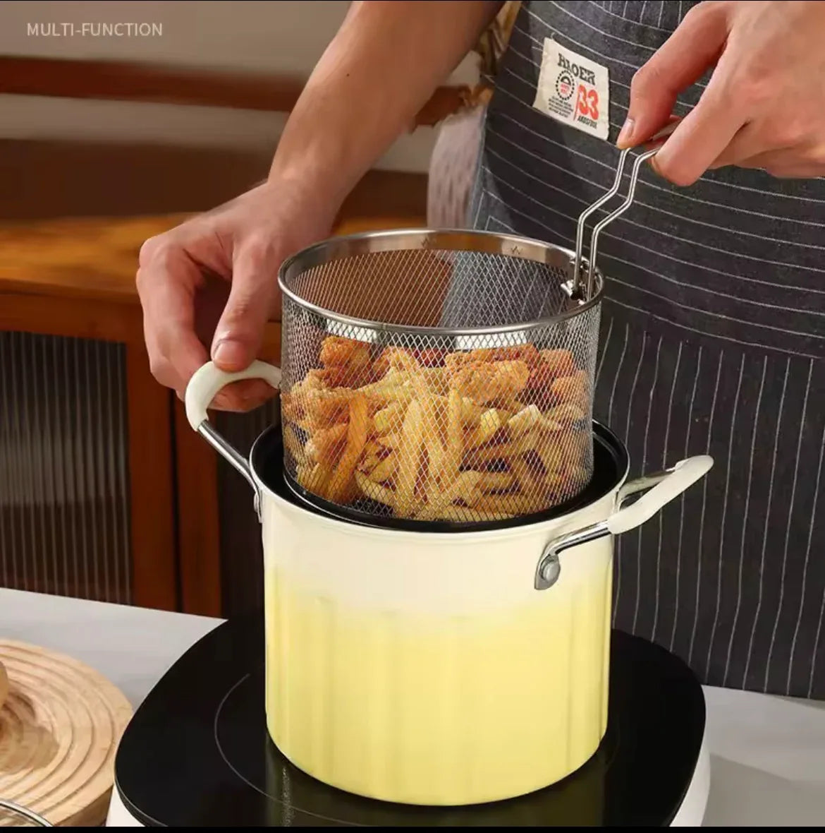 2 Liter Deep Fryer for Home Kitchen Use - Clarify.pk