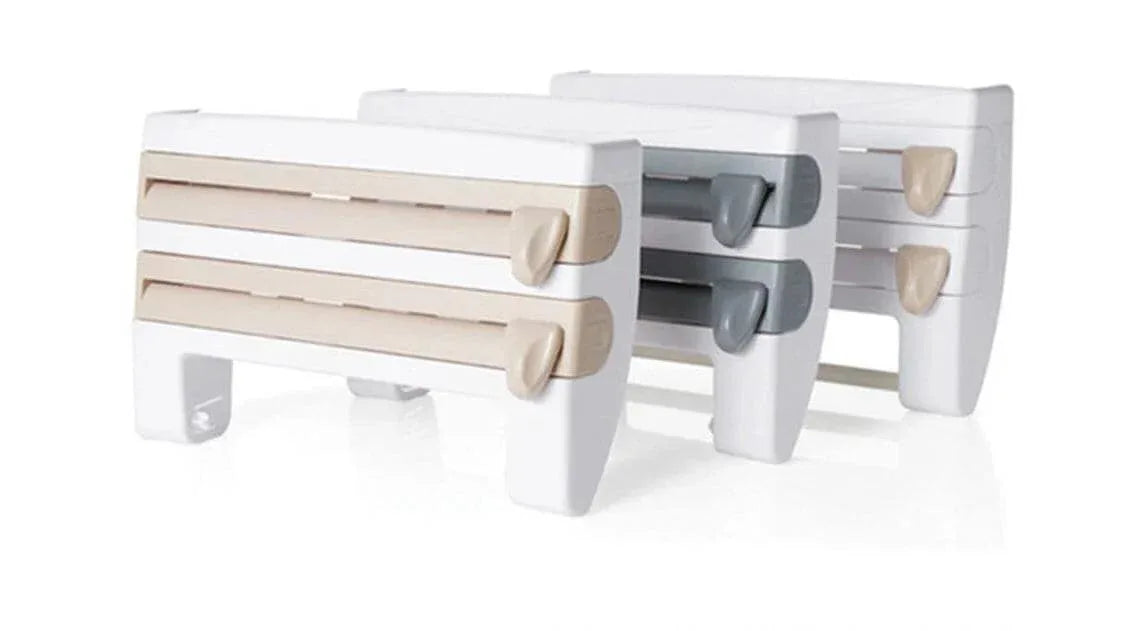 3 in 1 Paper Dispenser - Versatile Tissue, Towel, and Wrap Holder for Home and Office - Clarify.pk