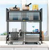 Over The Sink Rack for Kitchen Organization and Storage - Clarify.pk