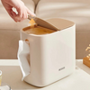 2 In 1 Tissue Box With Trash Can Holder, Home Living Room Tissue Box, Desktop Tissue Box