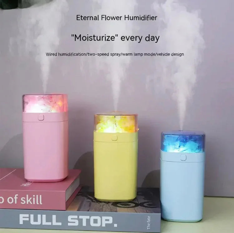Starry Sky USB Humidifier - رنگین الٹراسونک مسٹ لیمپ