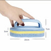 Plastic Magic Sponge with Handle - Powerful Cleaning Assistant for Effortless Scrubbing