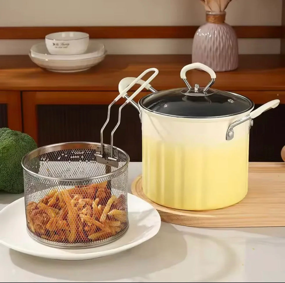 2 Liter Deep Fryer for Home Kitchen Use - Clarify.pk