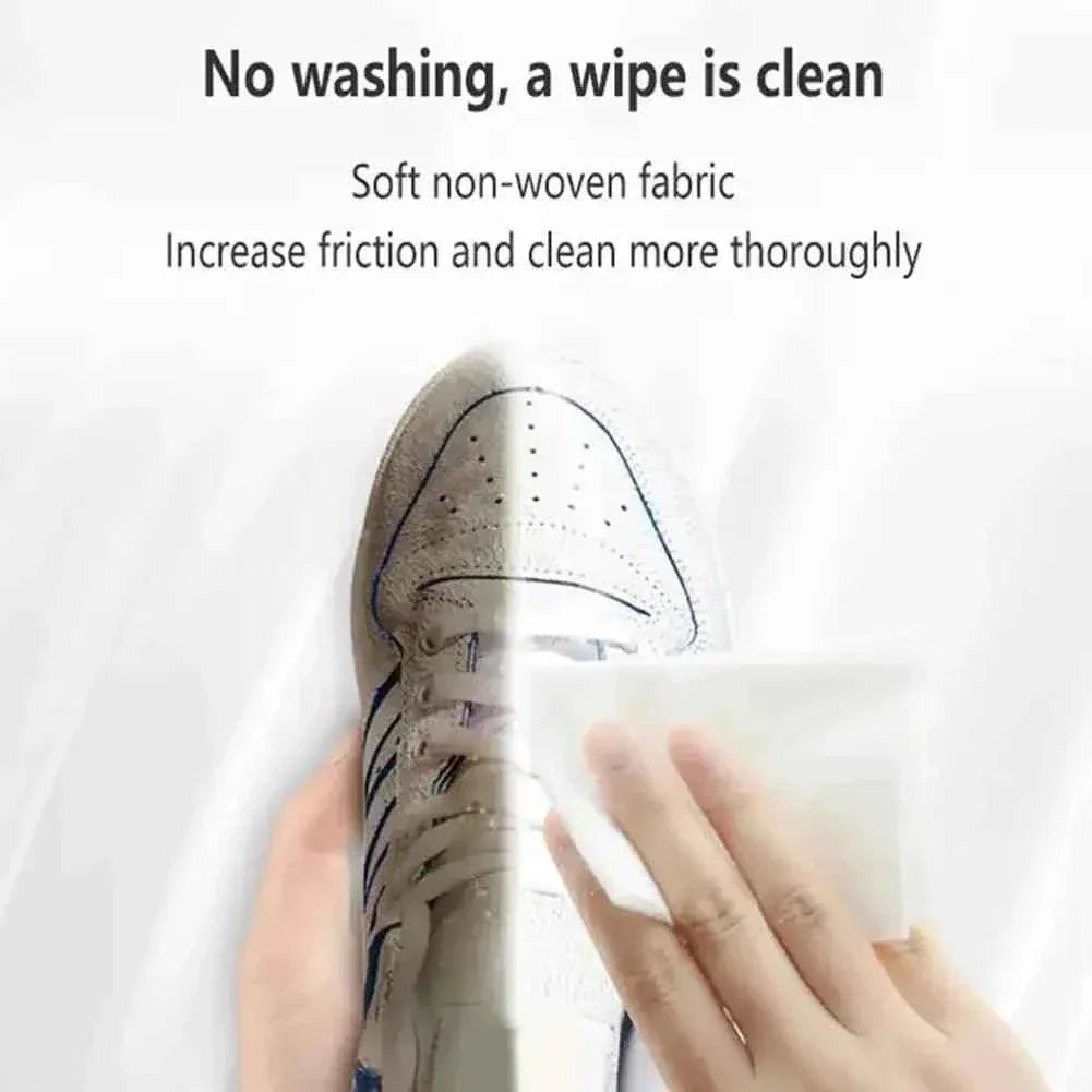 80Pcs Shoes Cleaning Wipes - Clarify.pk