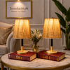 12-Inch Minimalist Wooden Side Table Lamp (each)