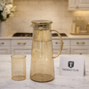 ECHOU Luxury Imported Textured Glass Water Set (Random Color)