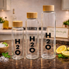 Eco-Friendly Borosilicate Glass Water Bottle Collection