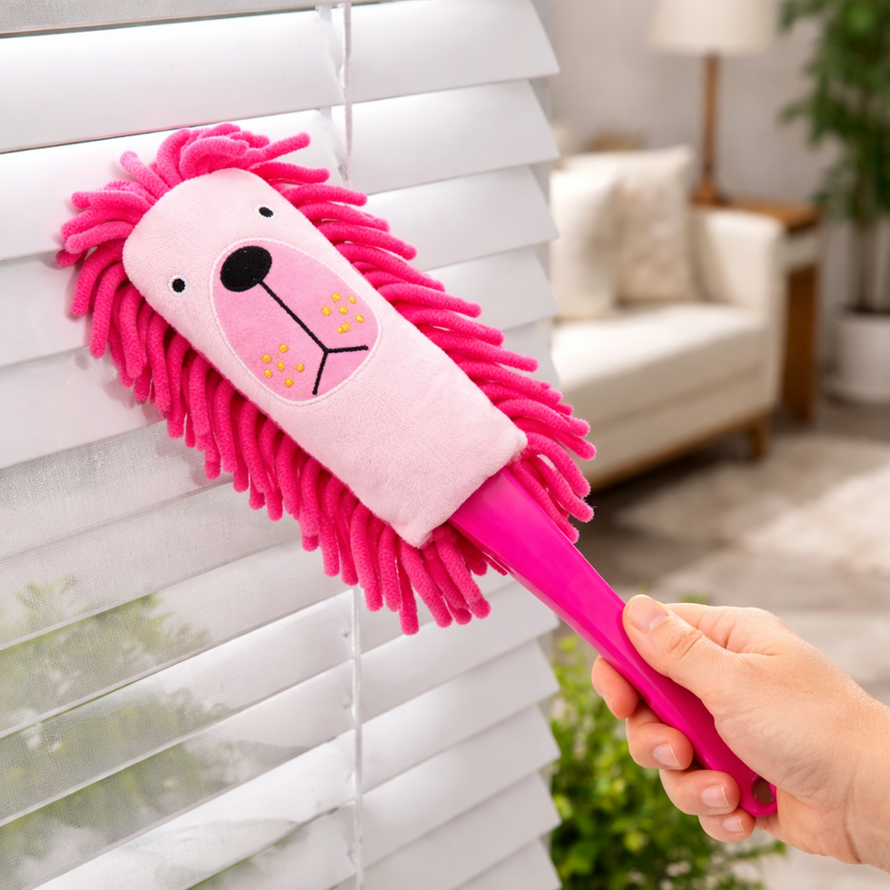 Chic Cartoon Character Microfiber Cleaning Duster