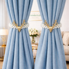 Elegant Decorative Flower Magnetic Curtain Tiebacks (Pair)