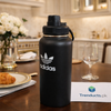 Motivational Gradient Adidas Water Bottle – Leakproof Sports Bottle
