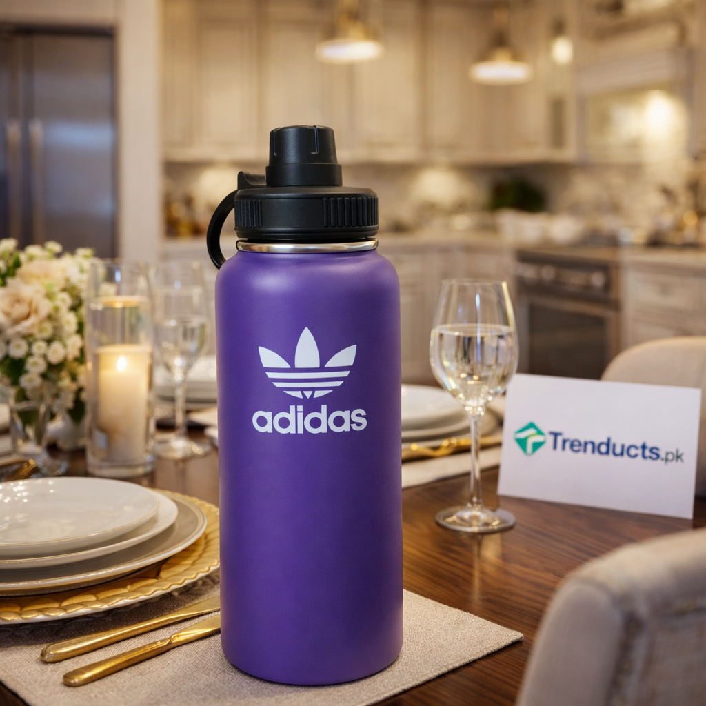 Motivational Gradient Adidas Water Bottle – Leakproof Sports Bottle