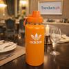 Motivational Gradient Adidas Water Bottle – Leakproof Sports Bottle