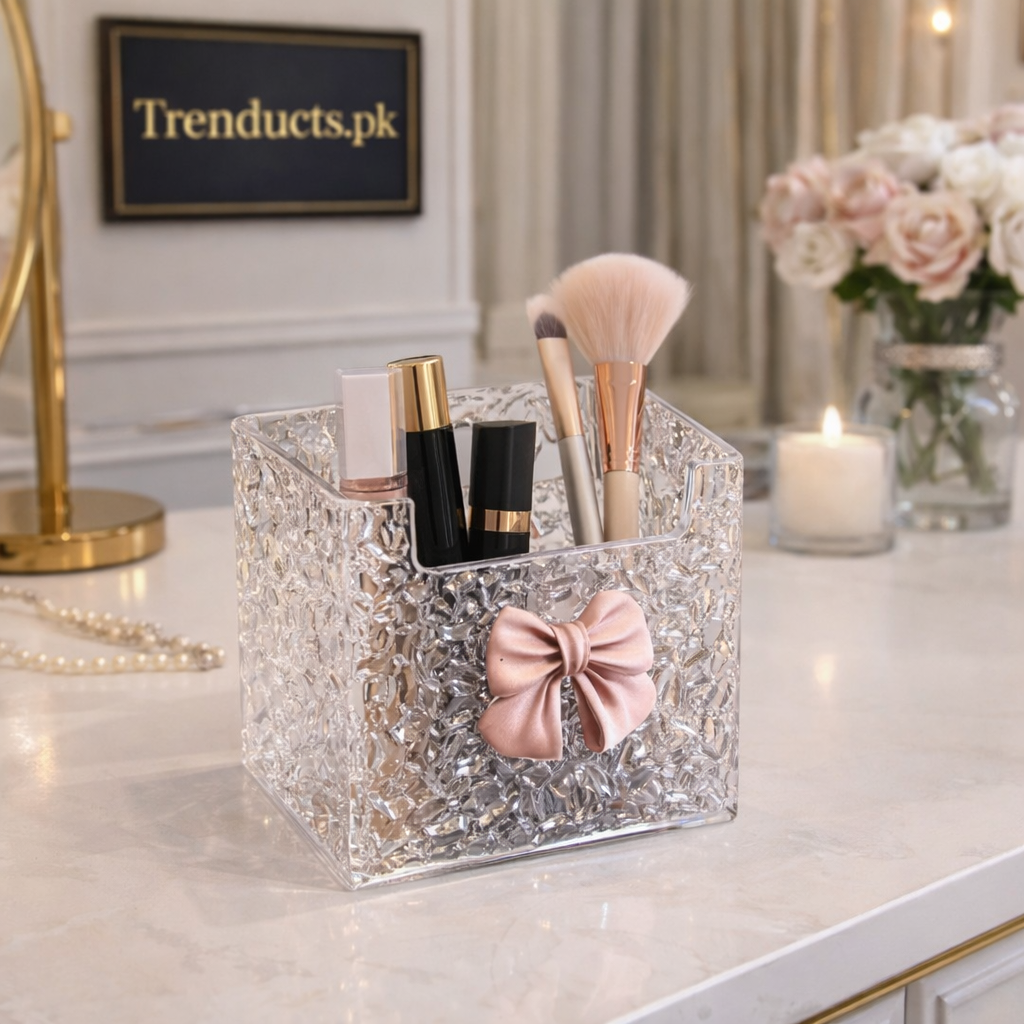 Glam Stack – Tiered Acrylic Makeup & Accessory Organizer