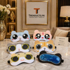 Cute Animal Sleep Mask with Removable Cooling Ice Bag (Random Design)