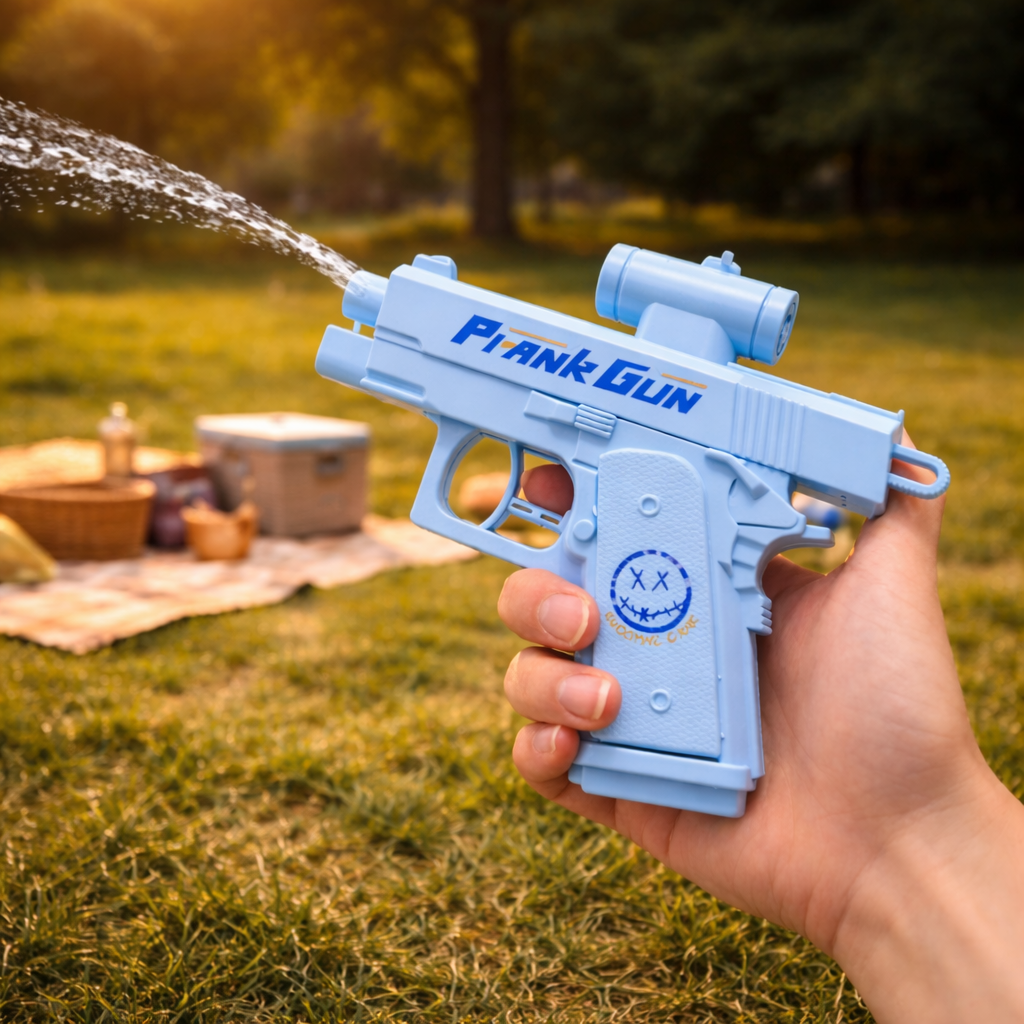 Prank Water Gun – Compact Back-Shooting Squirt Toy