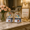 Premium Romantic LED Couple Snow Globe Collection (Random Designs)