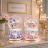 Premium Romantic LED Couple Snow Globe Collection (Random Designs)
