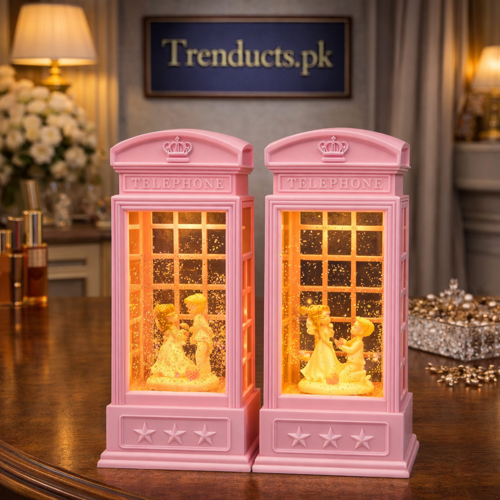 Vintage Telephone Booth Romantic LED Decoration (Each)