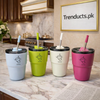Korean Style Mini Insulated Coffee Tumbler (random color)