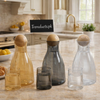 ECHOU Premium Imported Glass Water Set – Minimalist Elegance (Random Color)