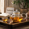 Glass Teapot with Infuser - Stovetop Safe Tea Kettle