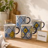 Saida Ceramic 4 Mugs Set