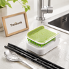 U-Shaped Cutlery Cleaning Brush – Double-Sided Kitchen Knife & Tableware Scrubber