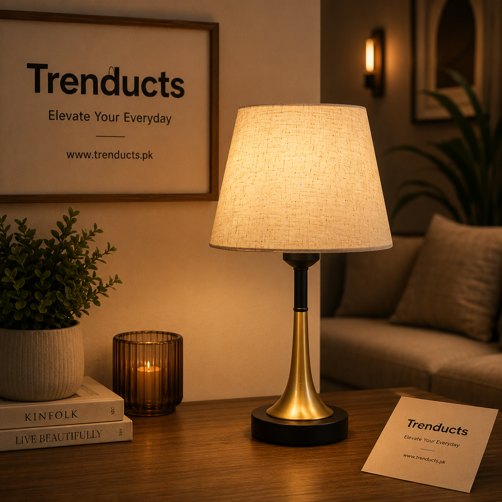 Nordic Spire Smart-Dimming Vintage Table Lamp (each)