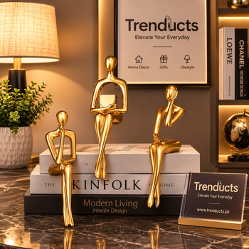 Nordic Thinker Sculptures Set of 3