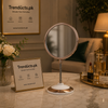 Flexible Double-Sided 360° Rotating Makeup Mirror