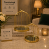 Luxury Gilded Metal Tabletop Decor Accent Sets (Set of 2)