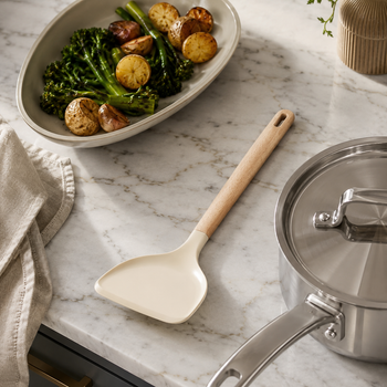 Beech Wood Spatula | Non-Stick Safe Kitchen Cooking Tool