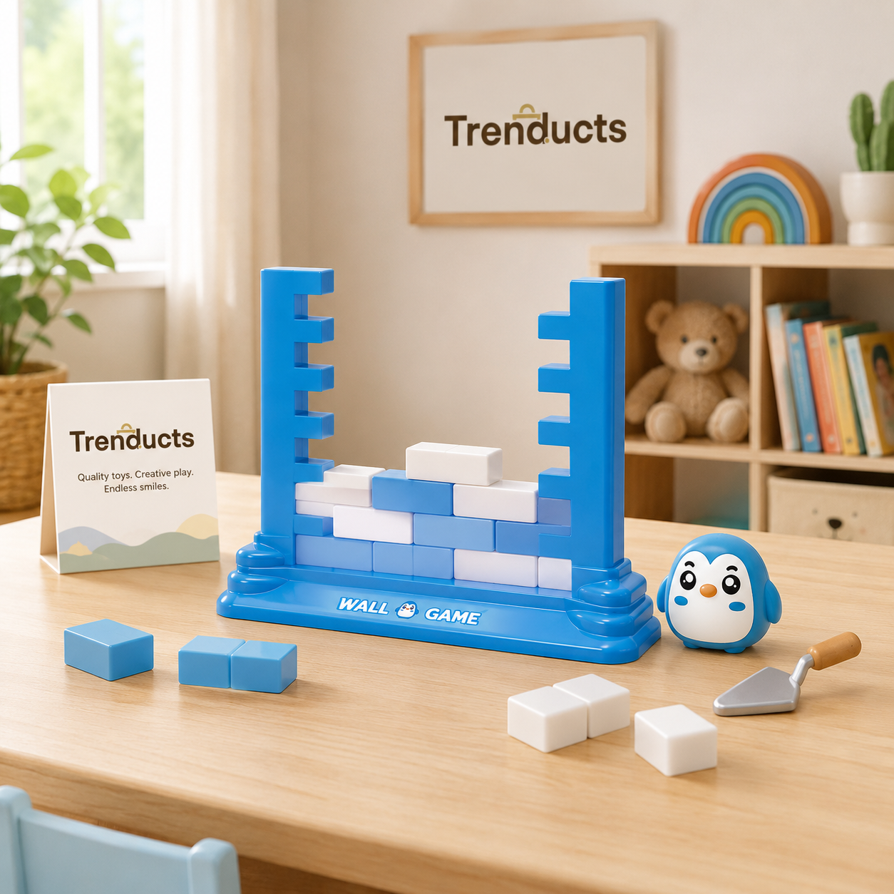 Penguin Ice Breaker Trap Toy – Kids Balance Block Game