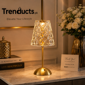 Crystal Bloom Lamp - Ambient Diamond Table Light