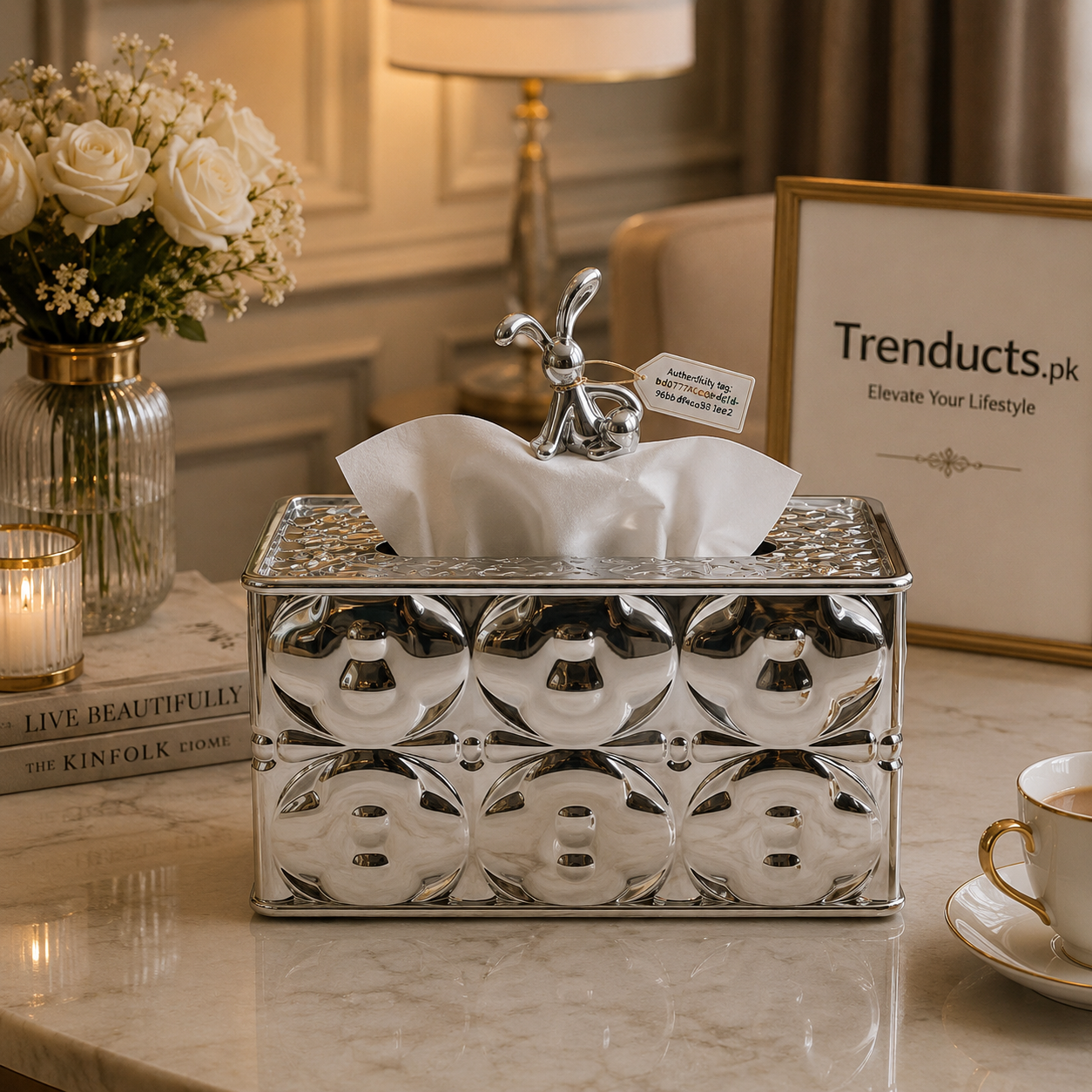 Premium Style Rabbit Tissue Box