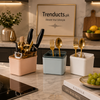 Multifunction Cylinder Caddy | Premium Wide Countertop Organizer