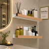 Self-Adhesive ABS Plastic Straight Wall Shelf Organizer