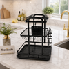 Premium Heavy-Duty Countertop Kitchen Dish Storage Rack