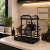 Premium Heavy-Duty Countertop Kitchen Dish Storage Rack