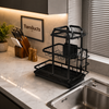 Premium Heavy-Duty Countertop Kitchen Dish Storage Rack