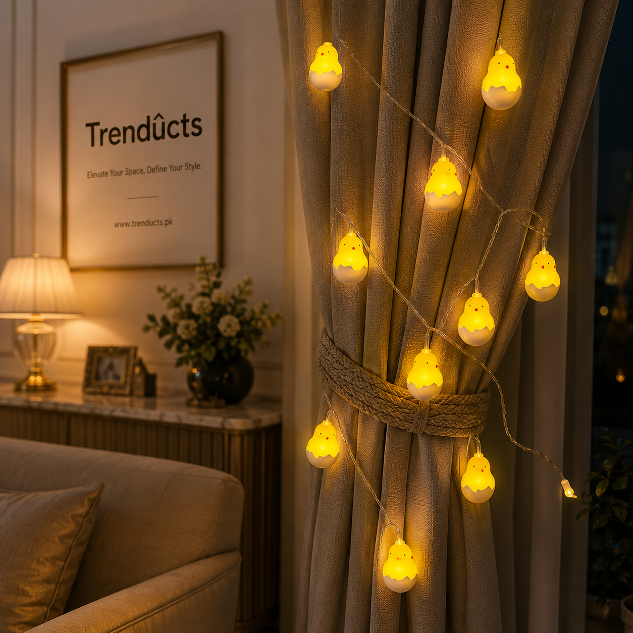 Chick LED Fairy Lights - Cute String Lights Decor