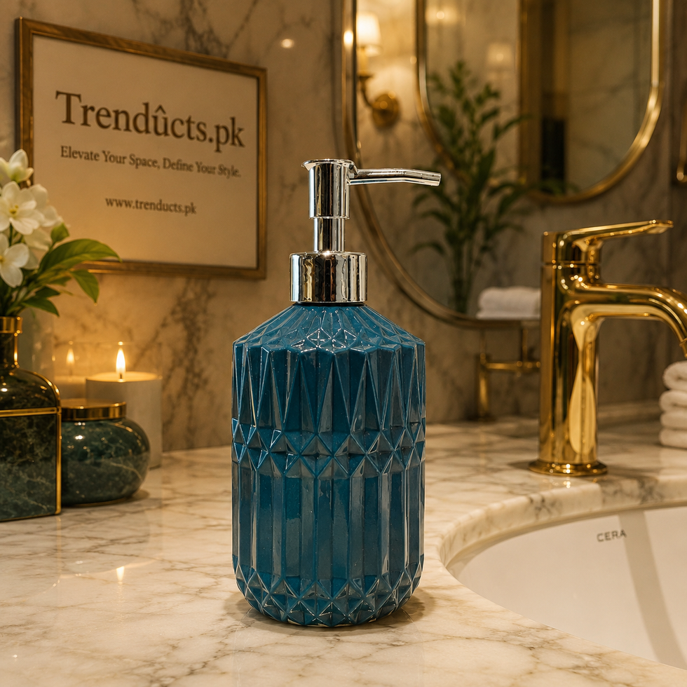 Soap Dispenser Bottle - Matte Luxury Bathroom Pump