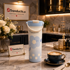Premium 680ml Stainless Steel Travel Tumbler with Sip & Straw Lid