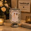 Premium Rotating Photo Frame - Victorian Pedestal Stand