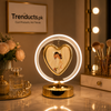 Premium LED Floating Photo Frames - Heart Shape Halo Stand
