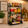 Multi-Tier Countertop Storage Rack & Spice Organizer